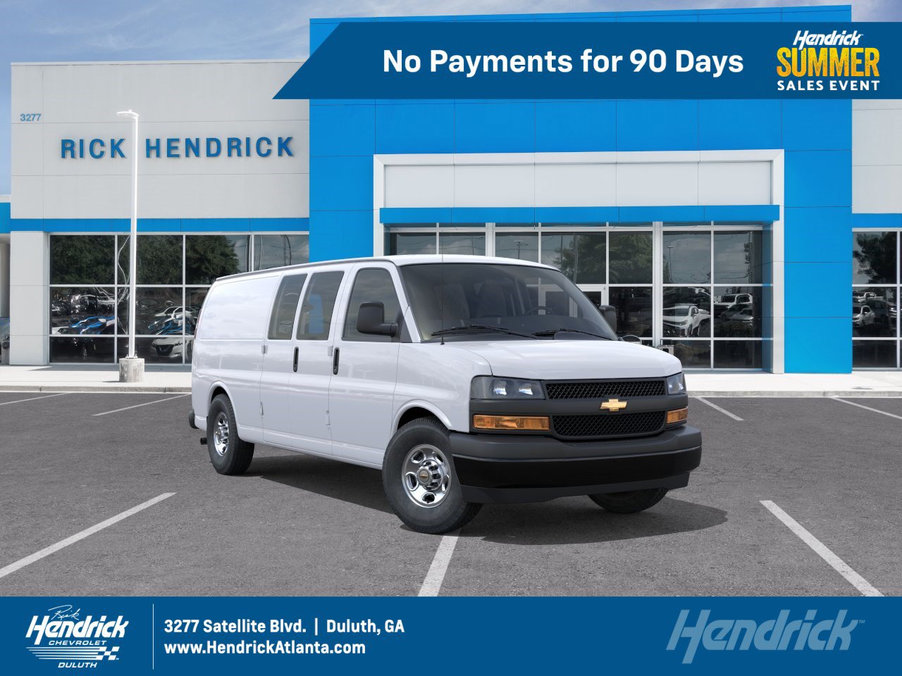 New 2026 Chevrolet Express 2500 Extended w/ Driver Convenience Package
