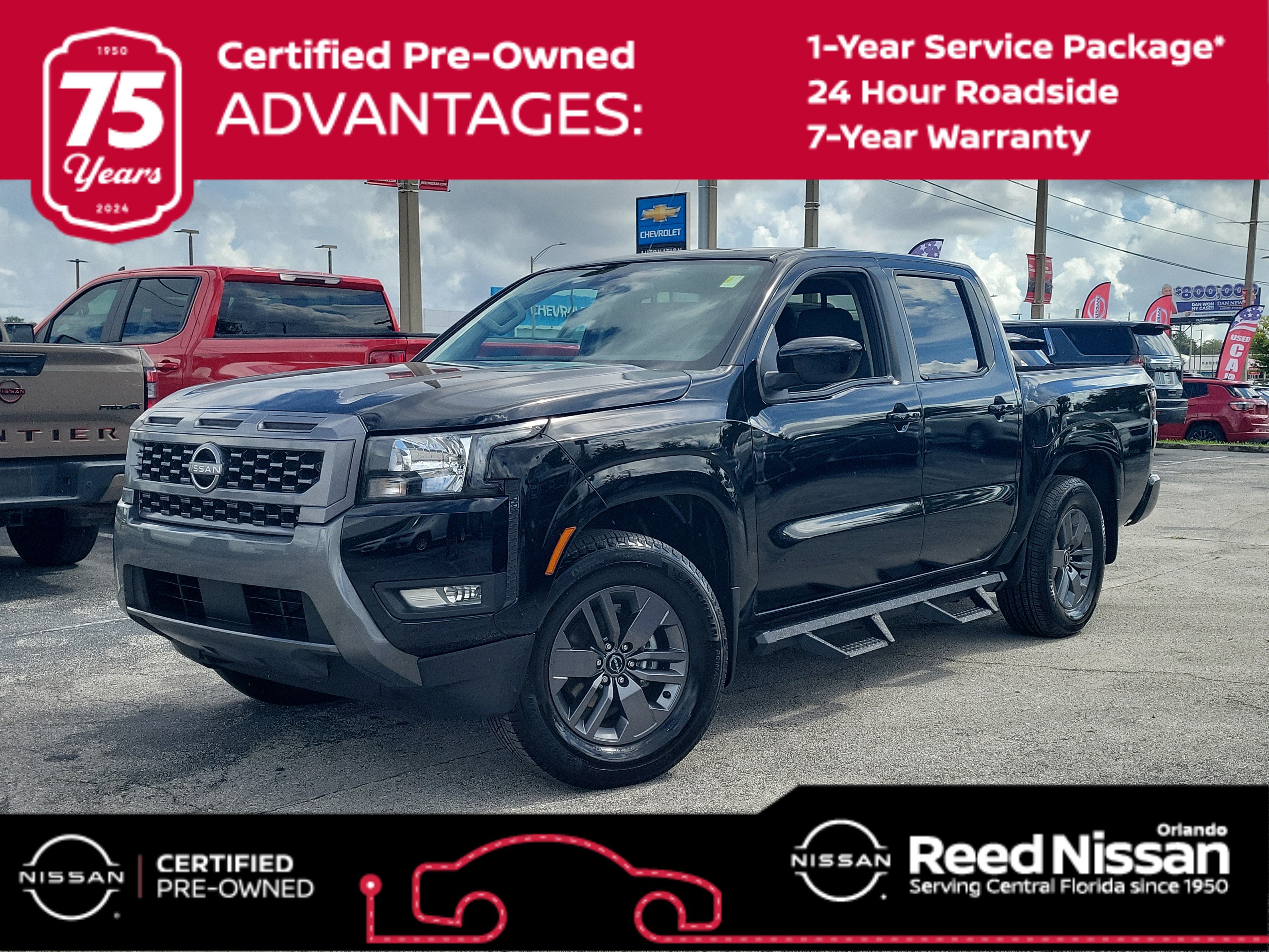 Certified 2025 Nissan Frontier SV w/ SV Convenience Package RWD image 1