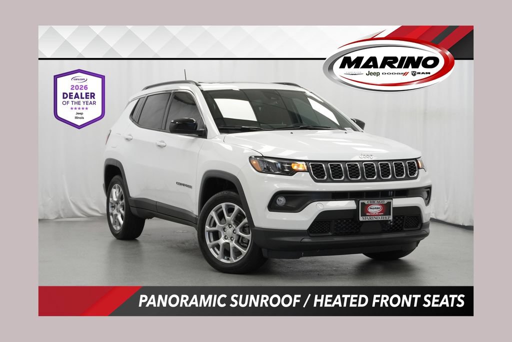 Certified 2024 Jeep Compass Latitude w/ Sun and Sound Group
