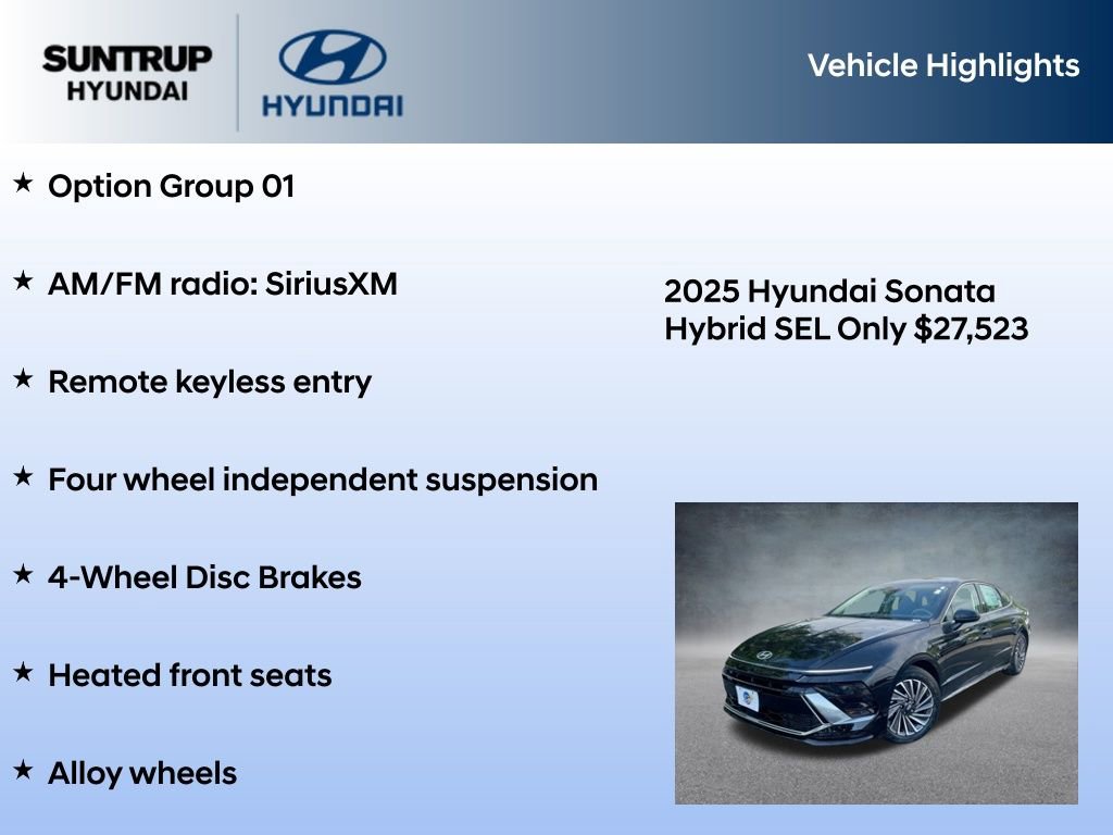 New 2025 Hyundai Sonata SEL image 7