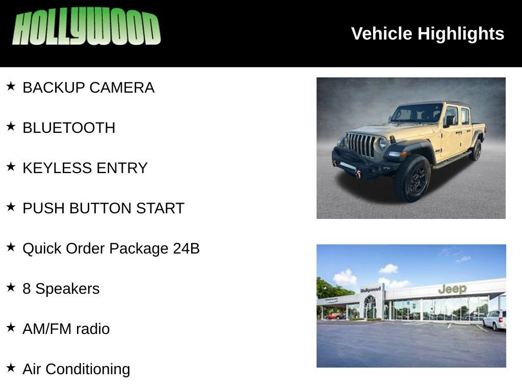 Used 2020 Jeep Gladiator Sport AWD/4WD image 3