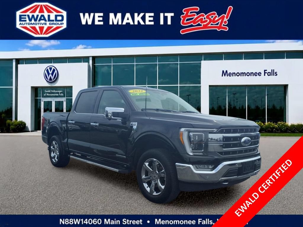 Used 2022 Ford F150 Lariat w/ Equipment Group 502A High AWD/4WD image 1