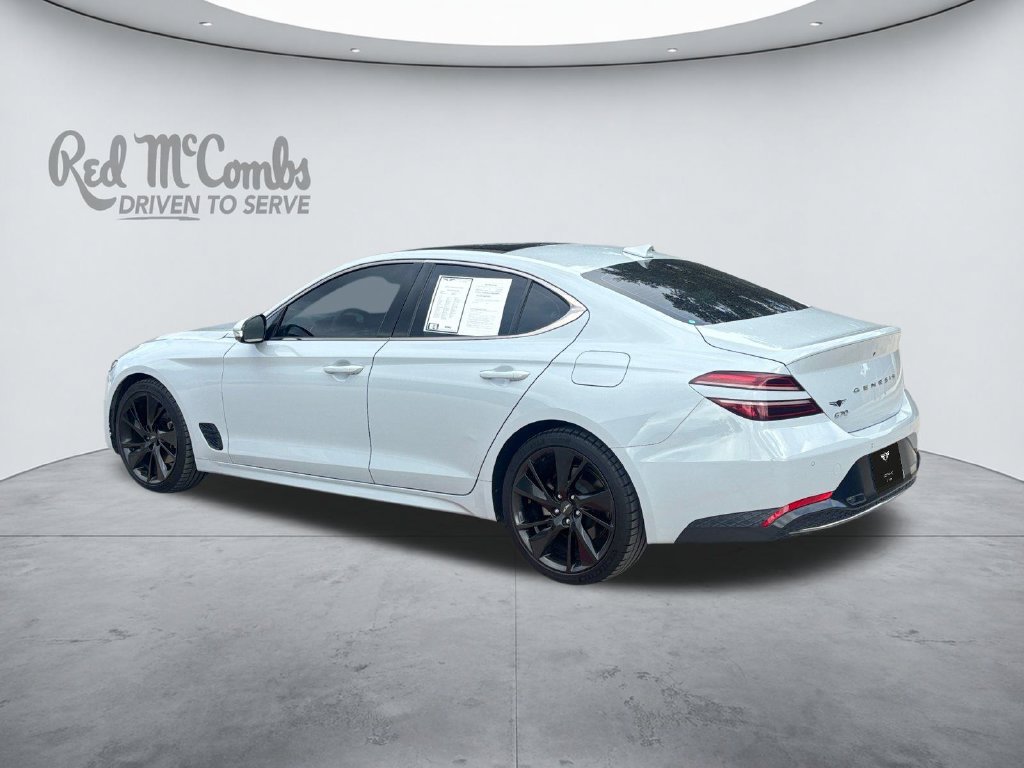 Used 2023 Genesis G70 2.0T w/ Sport Prestige Package RWD image 3