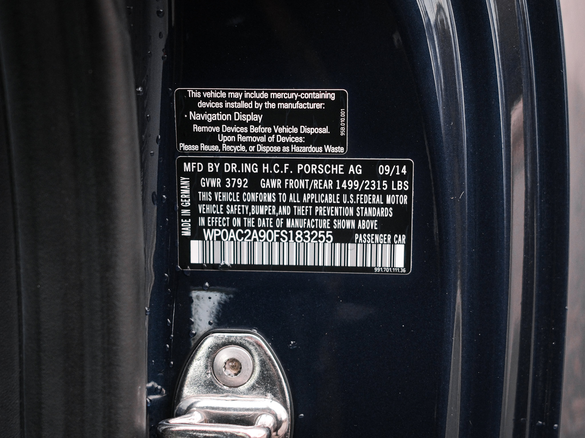 Used 2015 Porsche 911 GT3 RWD image 34