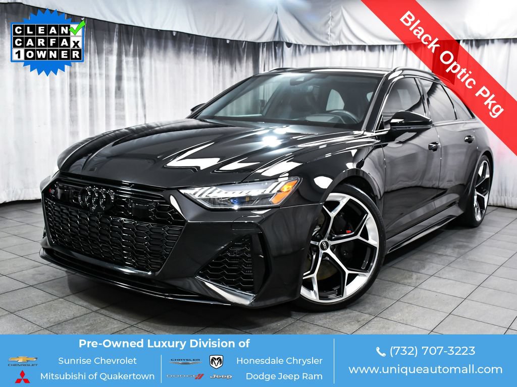 Used 2025 Audi RS 6 performance w/ Black Optic Package