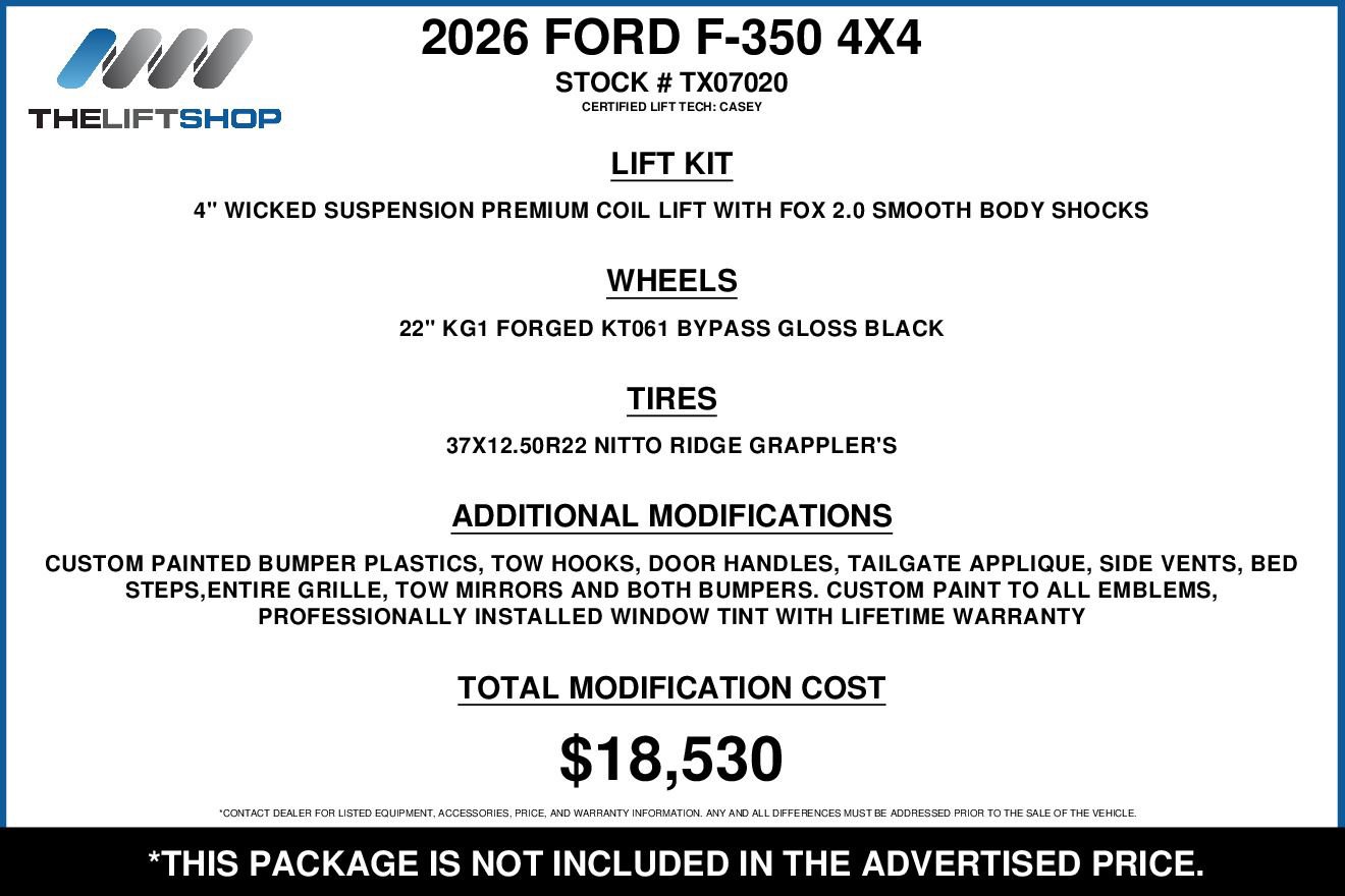 Used 2026 Ford F350 Platinum w/ Platinum Plus Package image 2
