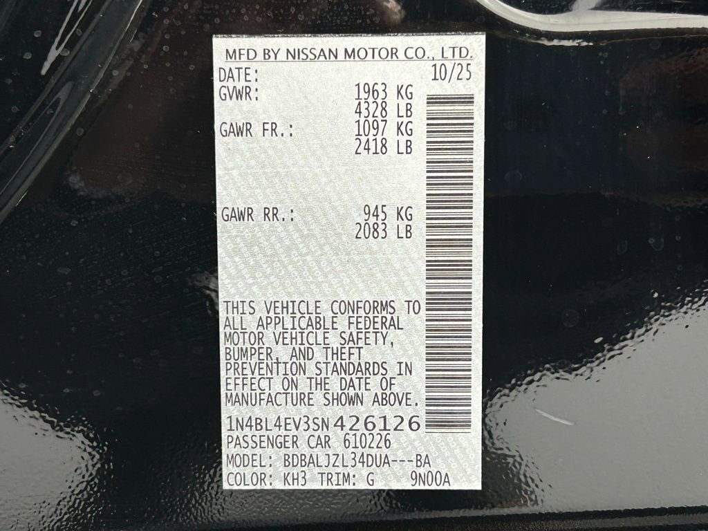 Used 2025 Nissan Altima 2.5 SL FWD image 37