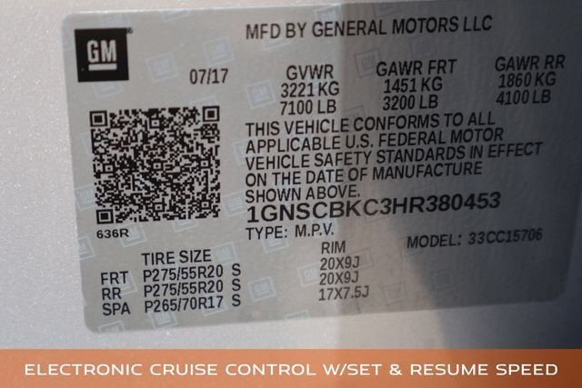 Used 2017 Chevrolet Tahoe LT RWD image 34