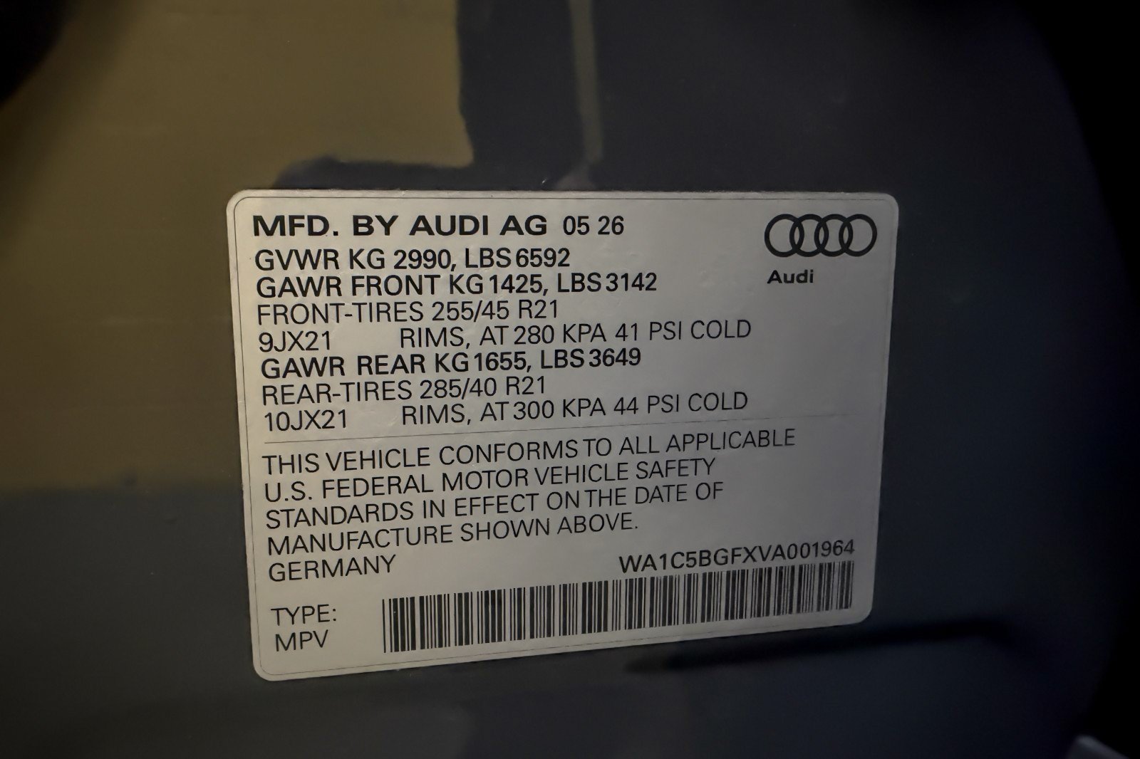 New 2027 Audi SQ6 e-tron Prestige AWD/4WD image 27