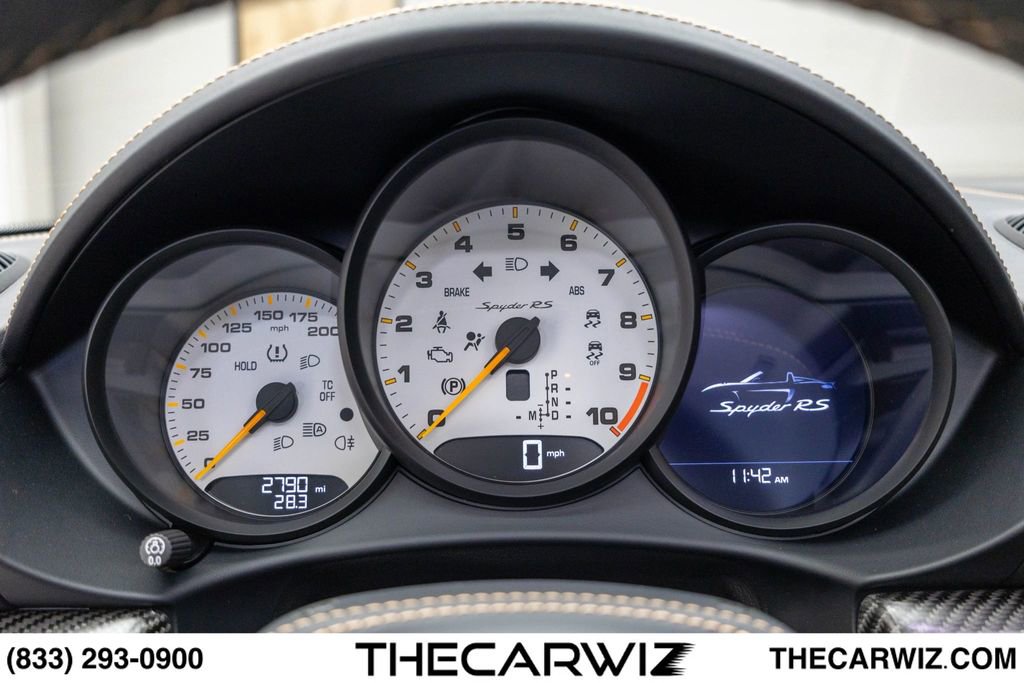 Used 2024 Porsche 718 Boxster Spyder RS RWD image 59