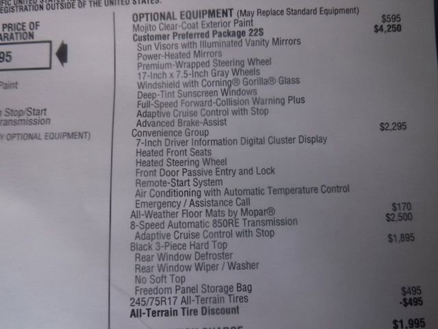 New 2026 Jeep Wrangler Sport S image 40