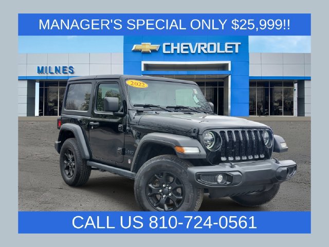 Used 2022 Jeep Wrangler Sport AWD/4WD 360° Tour