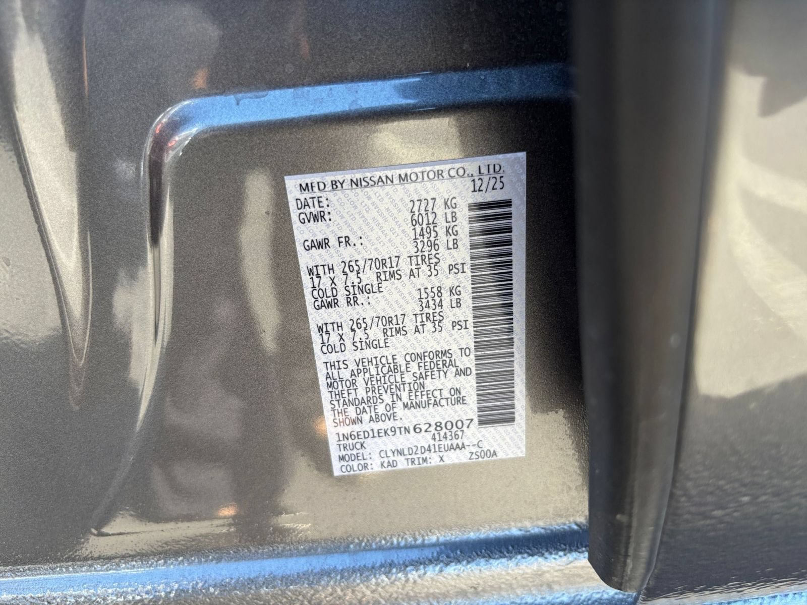 Used 2026 Nissan Frontier PRO-4X AWD/4WD image 28