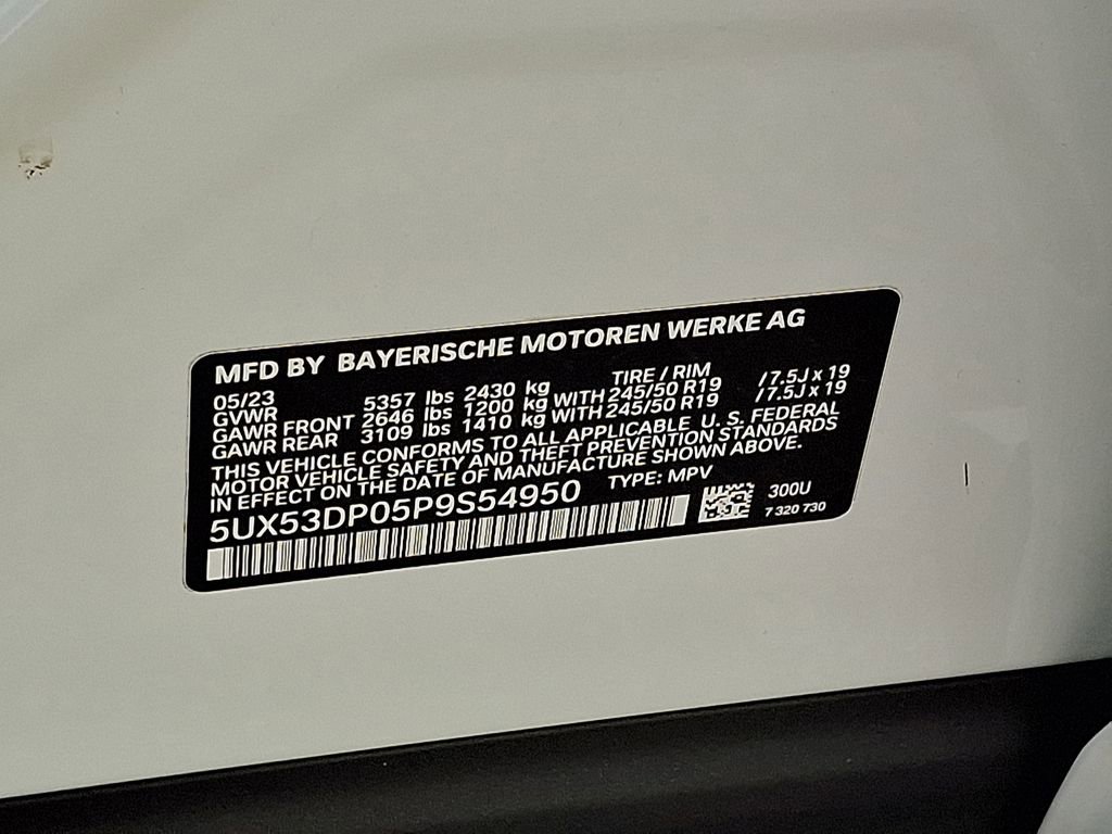 Used 2023 BMW X3 xDrive30i w/ Premium Package image 27