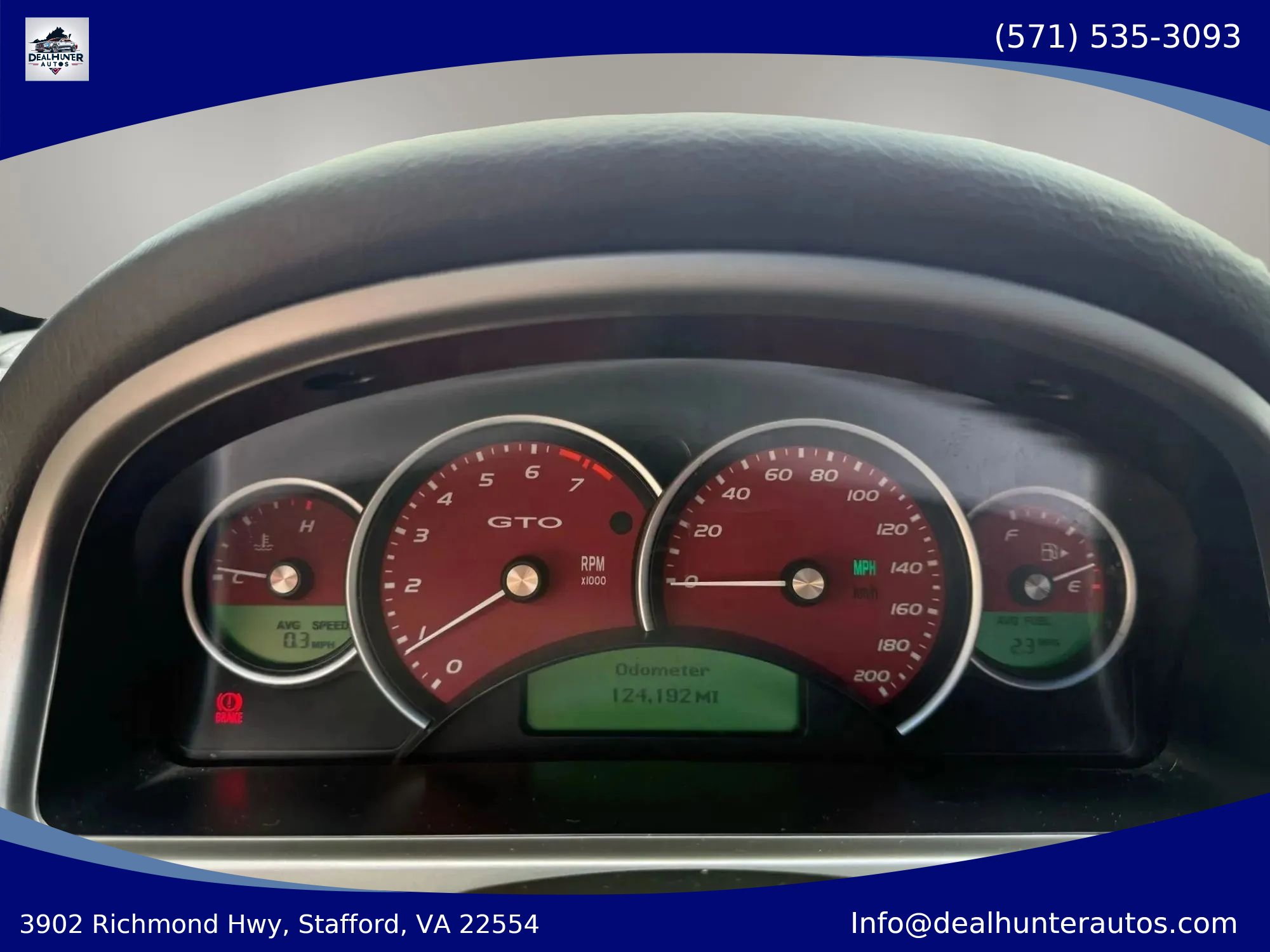 Used 2005 Pontiac GTO RWD image 26