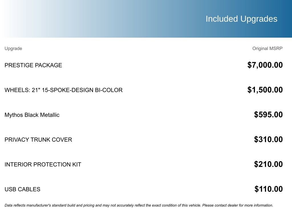 Used 2019 Audi e-tron Prestige w/ Prestige Package image 5