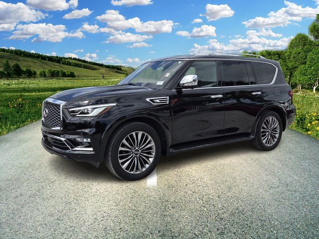 Used 2021 INFINITI QX80 Sensory w/ All-Season Package image 2