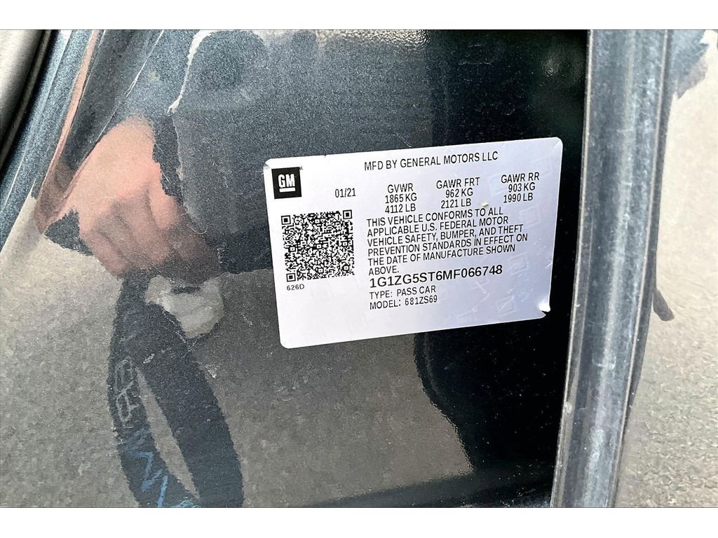 Used 2021 Chevrolet Malibu RS FWD image 18