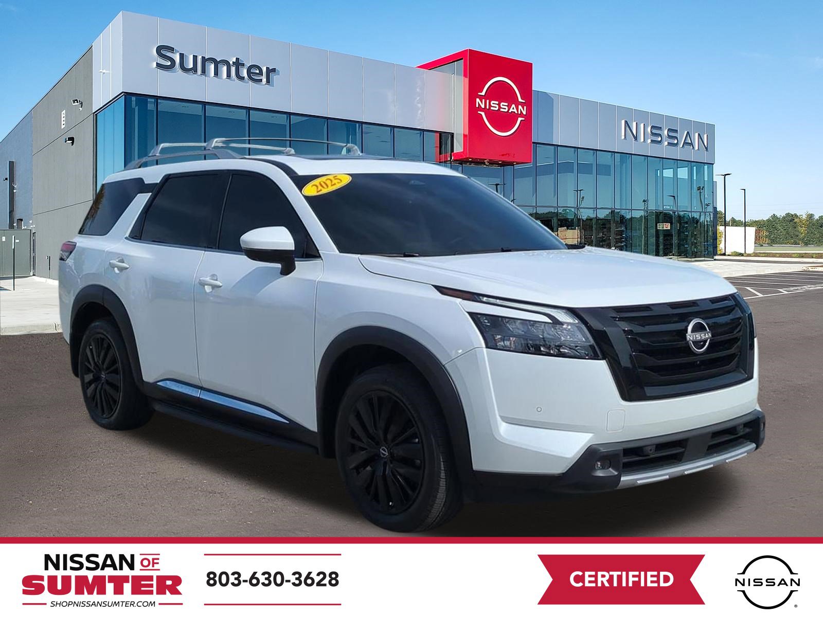 Certified 2025 Nissan Pathfinder Platinum AWD/4WD image 1