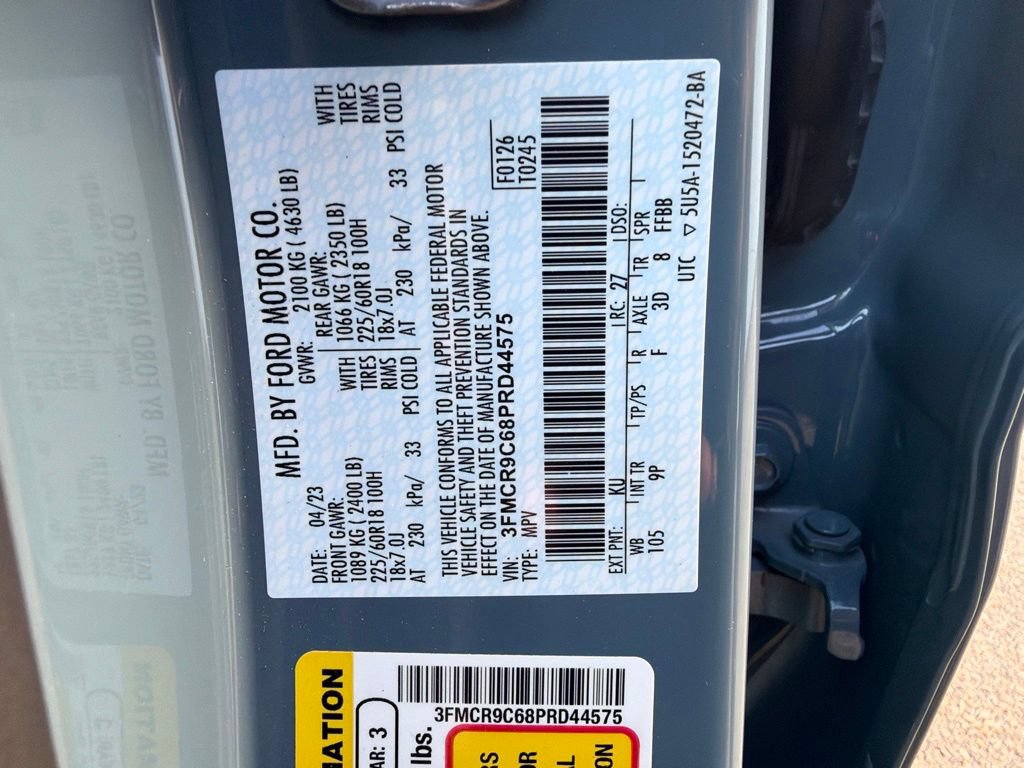 Used 2023 Ford Bronco Sport Outer Banks w/ Tech Package AWD/4WD image 36