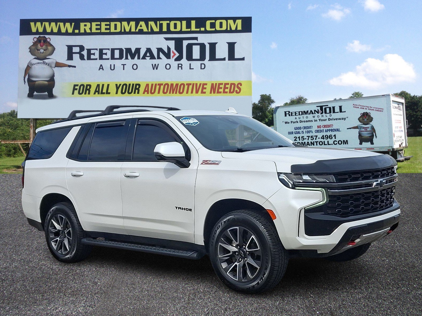 Used 2021 Chevrolet Tahoe Z71 w/ Luxury Package AWD/4WD image 1