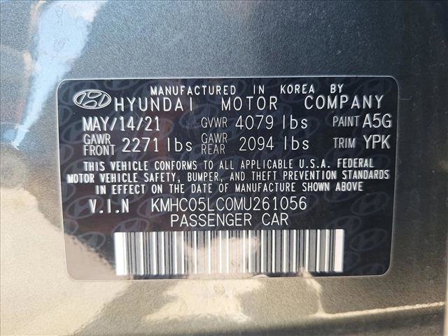 Used 2021 Hyundai Ioniq Limited image 24