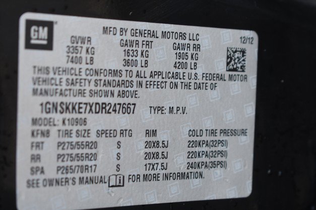 Used 2013 Chevrolet Suburban LTZ image 35