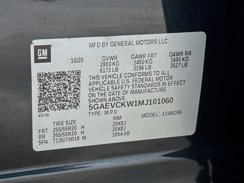 Used 2021 Buick Enclave Avenir w/ Avenir Technology Package AWD/4WD image 42