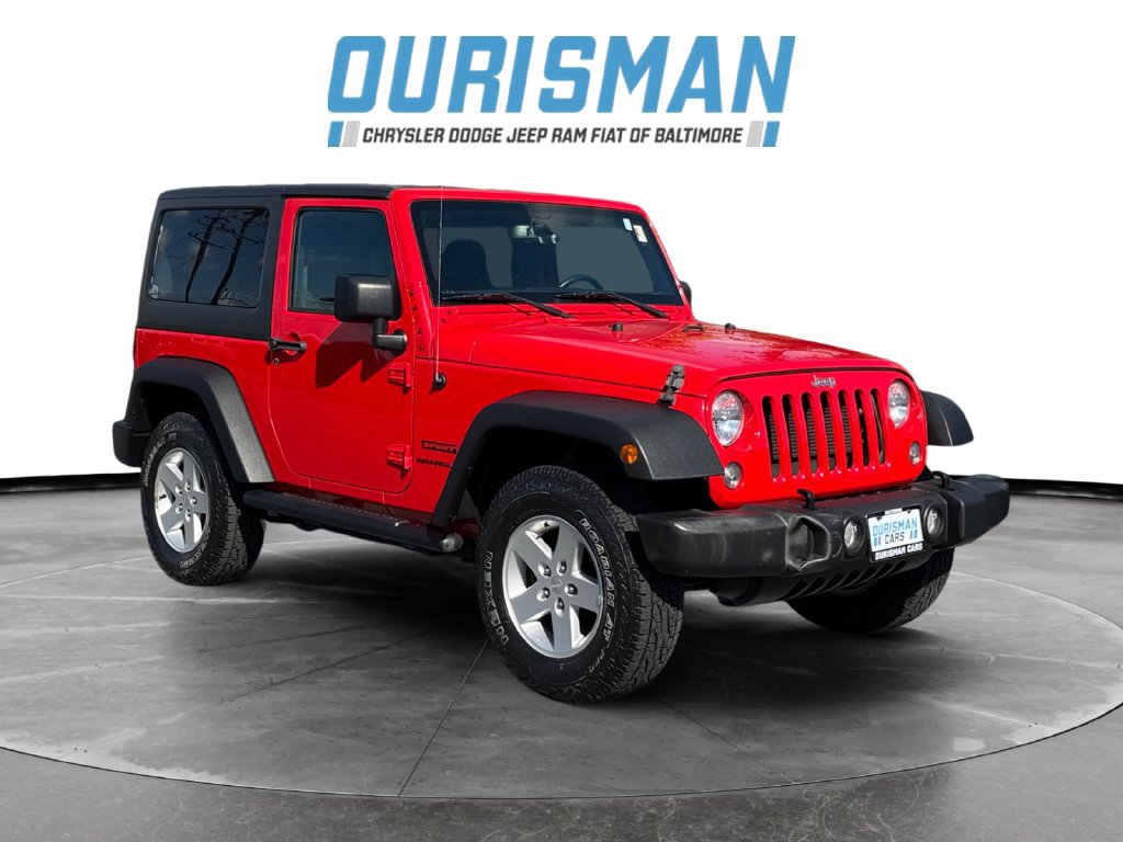 Used 2017 Jeep Wrangler Sport w/ Quick Order Package 24S