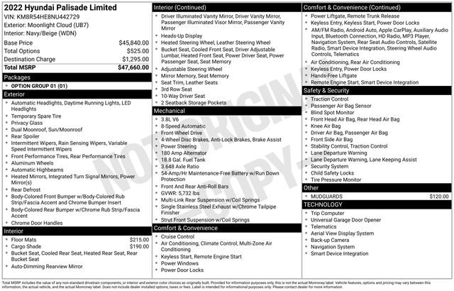 Used 2022 Hyundai Palisade Limited image 5