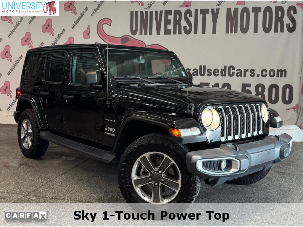Used 2022 Jeep Wrangler Unlimited Sahara AWD/4WD image 1