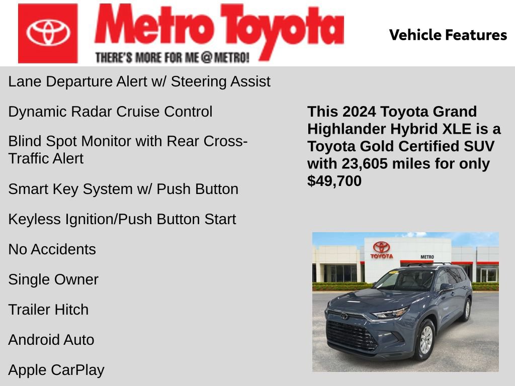 Certified 2024 Toyota Grand Highlander XLE image 11