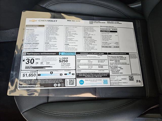 New 2026 Chevrolet Trax ACTIV w/ Driver Confidence Package FWD image 17