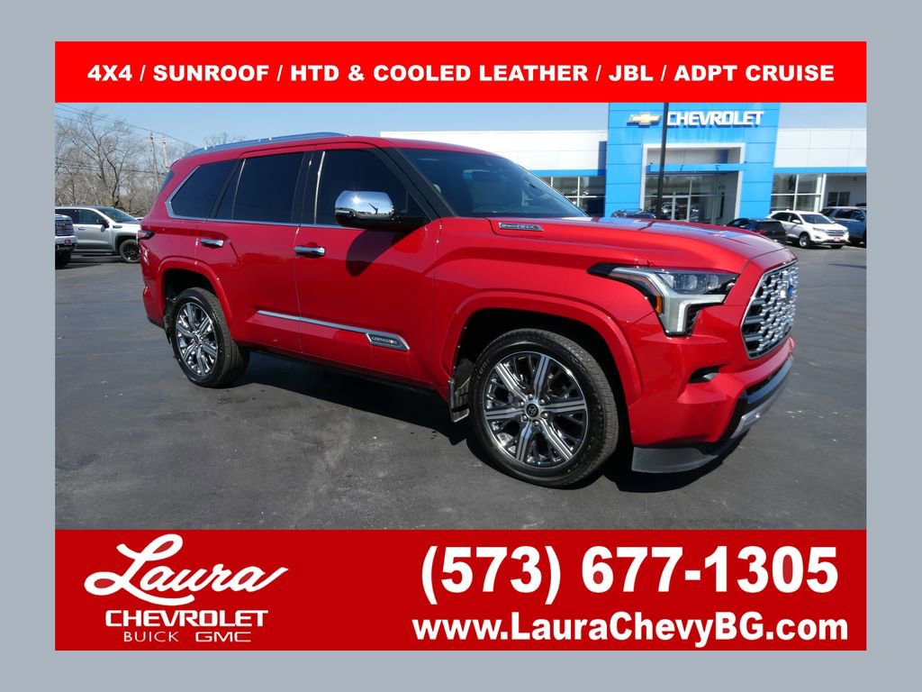 Used 2023 Toyota Sequoia Capstone image 1