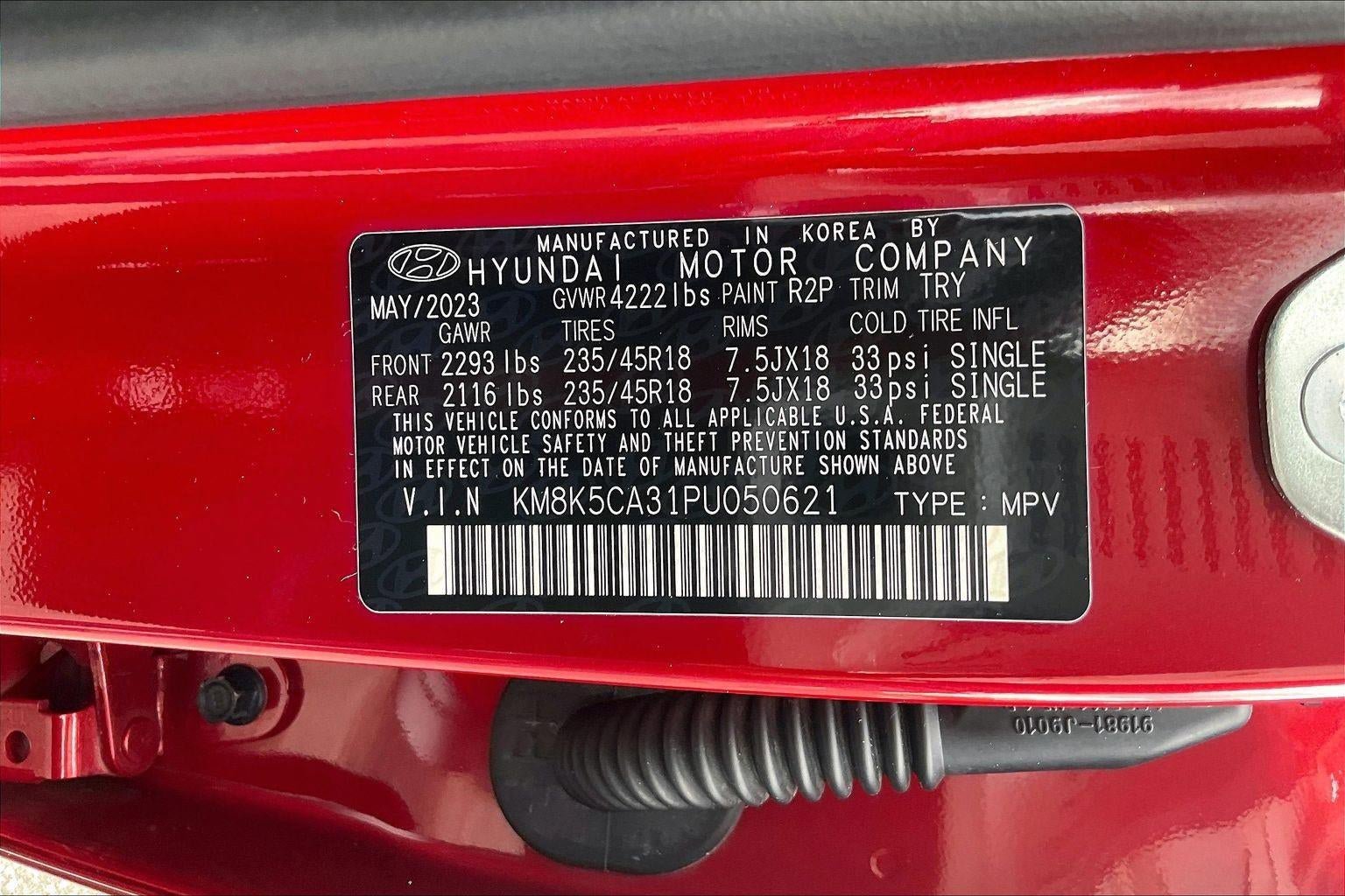 Used 2023 Hyundai Kona Limited AWD/4WD image 35