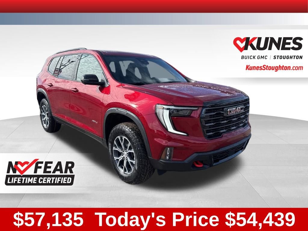 New 2026 GMC Acadia AT4 w/ Luxury Package