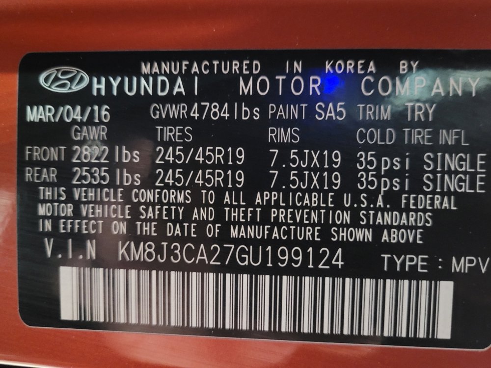 Used 2016 Hyundai Tucson Sport AWD/4WD image 33