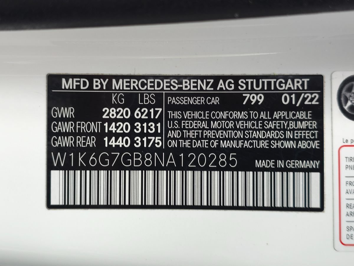 Used 2022 Mercedes-Benz S 580 4MATIC Sedan w/ AMG Line Package image 68