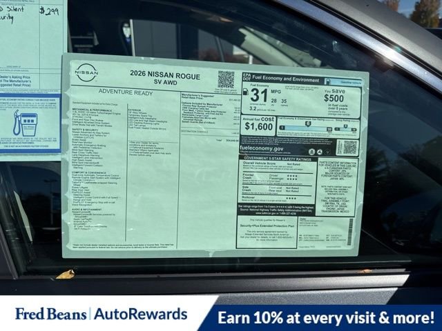New 2026 Nissan Rogue SV image 17
