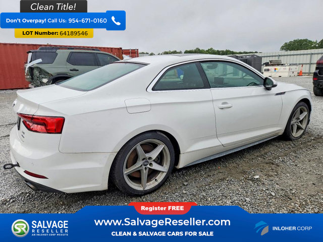 Used 2018 Audi A5 2.0T Premium Plus w/ Premium Plus AWD/4WD image 4