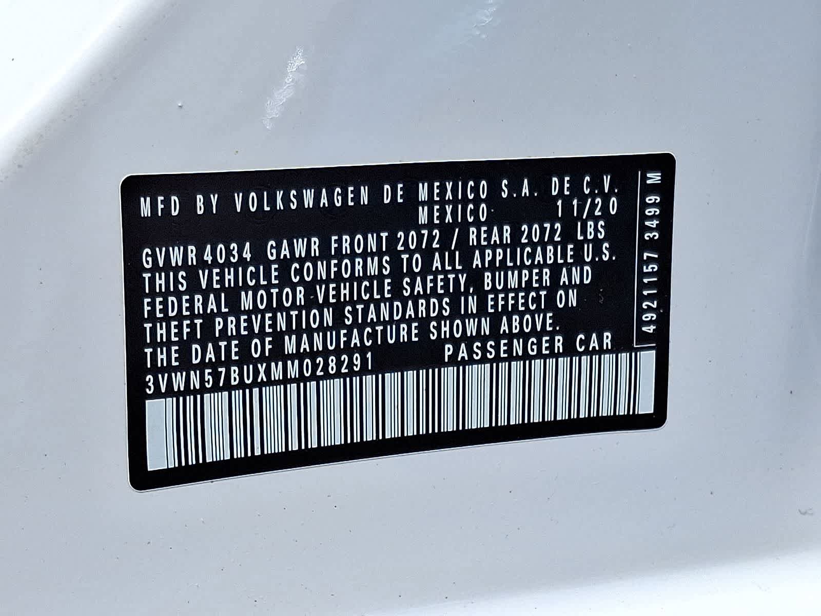 Used 2021 Volkswagen Jetta S FWD image 36