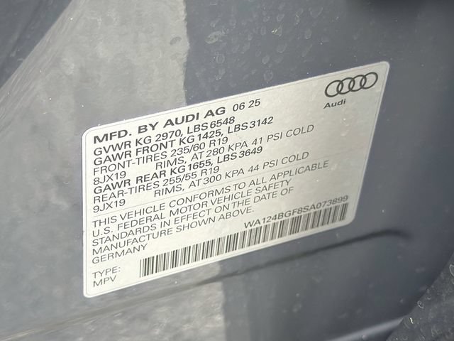 Certified 2025 Audi Q6 e-tron Premium Plus w/ Premium Plus AWD/4WD image 42
