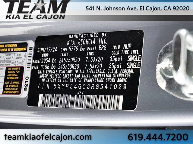 Used 2024 Kia Telluride EX FWD image 35