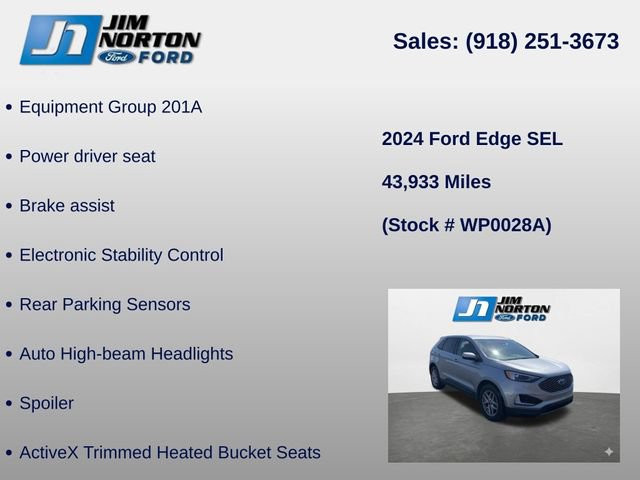 Used 2024 Ford Edge SEL AWD/4WD image 8