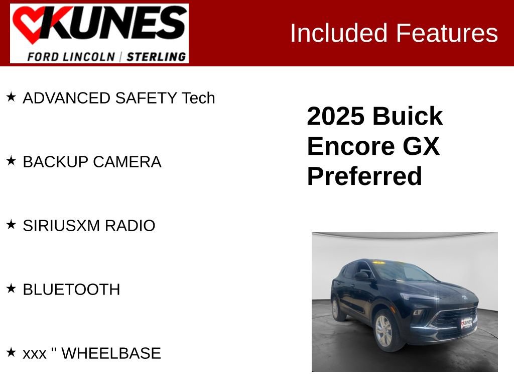 Used 2025 Buick Encore GX Preferred AWD/4WD image 2
