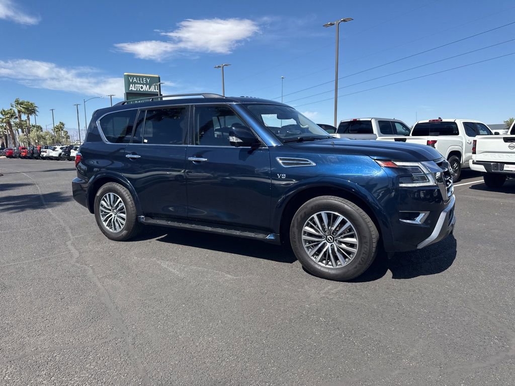 Used 2022 Nissan Armada SL w/ Captain's Chairs Package image 6
