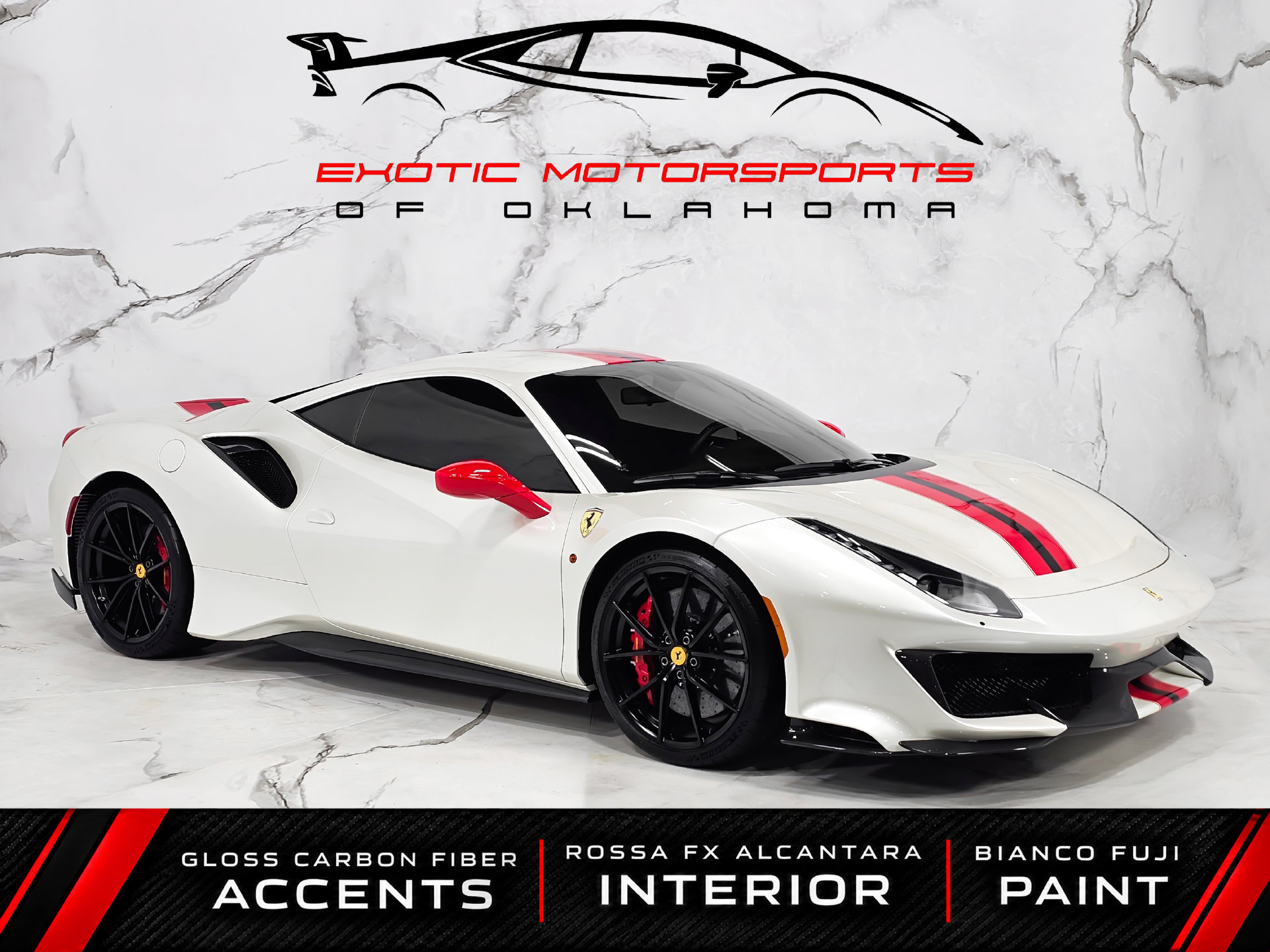 Used 2020 Ferrari 488 Pista Coupe RWD image 1