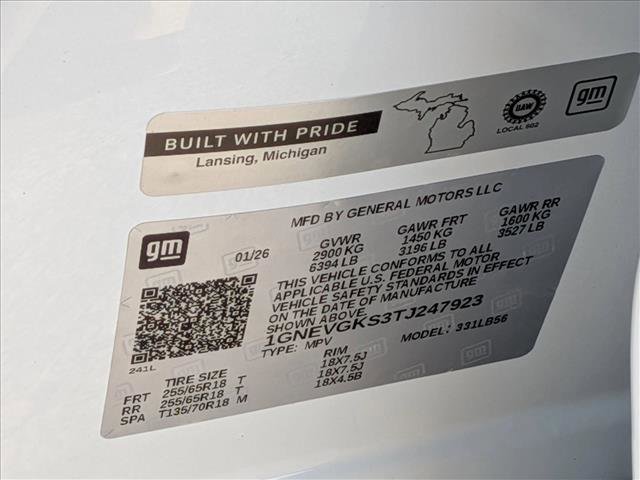 New 2026 Chevrolet Traverse LT image 18