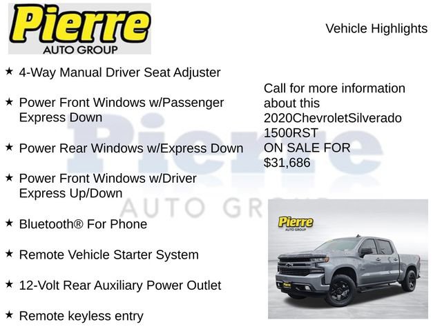 Used 2020 Chevrolet Silverado 1500 RST w/ Texas Edition AWD/4WD image 23