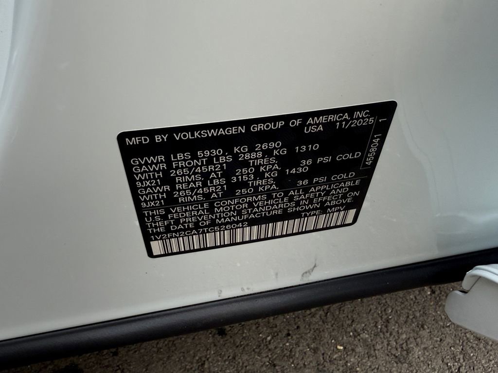 New 2026 Volkswagen Atlas SEL Premium R-Line image 27
